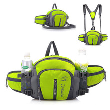 Large Capacity Outdoor Cycling Bottle Sling Chest Bag Climbing Belt Waist Bag Multifunctional Waterproof Shoulder Strap Waist Bag